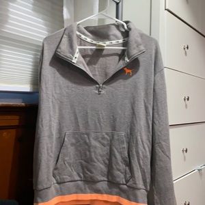 Purple and orange 1/4 zip from PINK